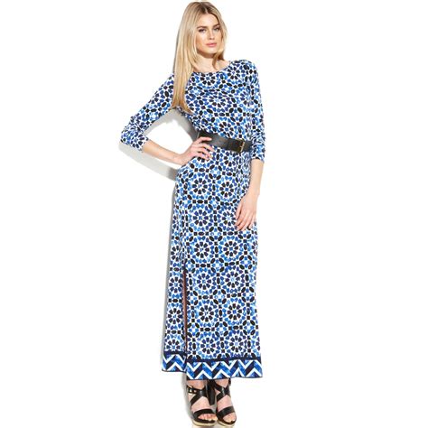 michael kors long dresses free shipping|Michael Kors long sleeve dress.